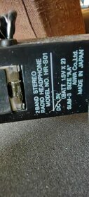 Stereofonní sluchátka s radiem Aiwa HR-S1 - 5