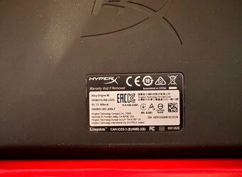 Mechanická Klávesnice HyperX Alloy Origins 60 Red - 5
