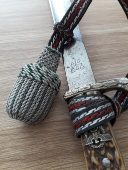 Prodam bodak policie Nemecko valka alpaca original - 5
