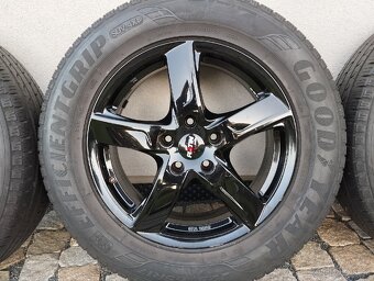 ALU 5x114,3 r17x7j ET 45, 225/65/17 celoroční Goodyear - 5