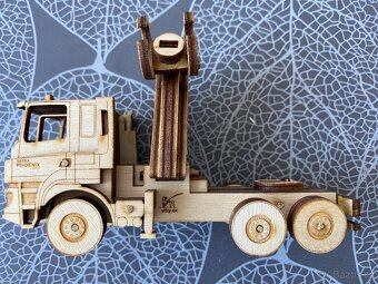 Dřevěný model Tatra Phoenix s návěsem UMIKOV 39T - 5
