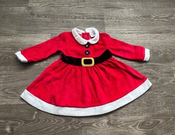 Vánoční šaty, vel. 6-9 měsíců - 5