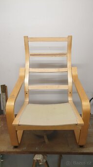 Rám křesla POÄNG + podnožka - 5