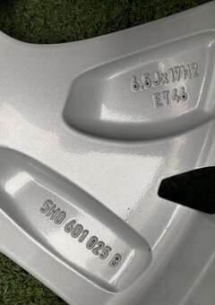 Originální Alu kola VW Golf R17 - 5