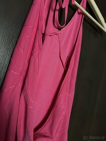 Azora - dáms. krásně růžové šaty – S/M? - 5