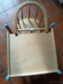 Dětská dřevěná jídelní židlička Bernkop - 5