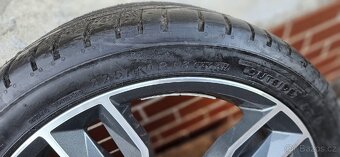 Alu kola r18 Audi, 5x100, letní 225/40 - 5