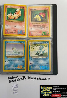 Kusové Pokémon VINTAGE karty (KARTY STARÉ PŘES 20LET)(3) - 5