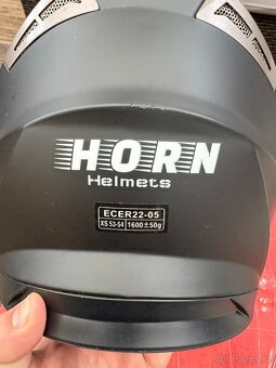 Integrální motocyklová helma – černý mat – vel. XS (53–54 cm - 5
