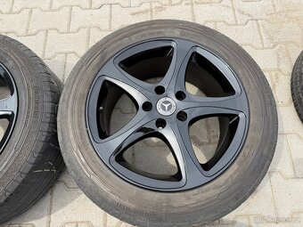 4x al kola 5x112 17 + pneu letní 225/55 R17 101V - 5