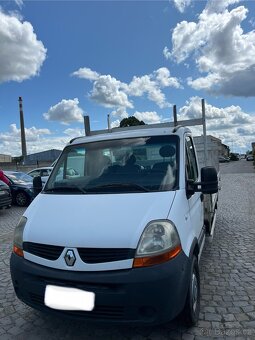 Renault Master 2,5 r. 2008 valnik - plošina Do 3,5t - 5