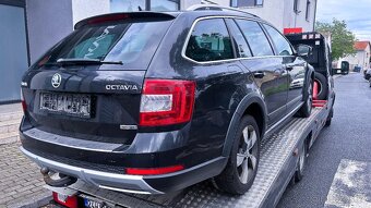 Vůz na náhradní díly Škoda Octavia 3 Scout kombi 2015 CUNA Q - 5