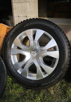 Prodám sadu ALU kola + zímní pneu Citroen - 5