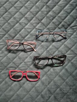 dámské dioptrické brýle červené - 5