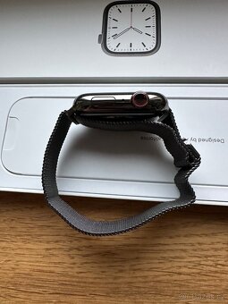 Apple Watch 7 - 45mm Stainless Steel Cellular– Graphite 🔥 - 5