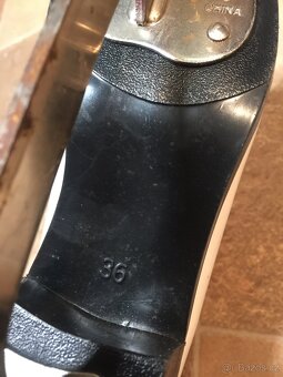 bílé krasobruslařské dámské brusle vel 36 - 5