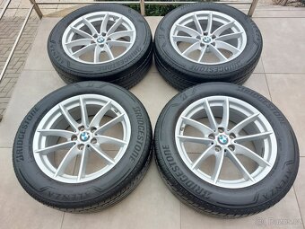 Originální ALU kola na BMW X3 225/60/ R18 104W - 5