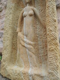 Víly a další motivy do zahrad - pískovec - 5