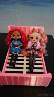 Nábytek pro panenky - postýlka - 5