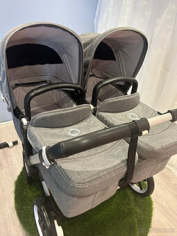 Bugaboo Donkey 3 Double KOMPLETNÍ BALENÍ - Hliníkový rám šed - 5