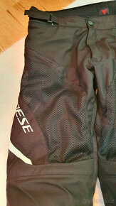 Dainese DRAKE AIR D-DRY letní kalhoty černé/bílé, vel. 48 - 5