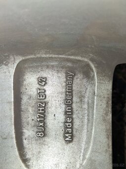 Prodám 4 ks pneu na diskach - 5
