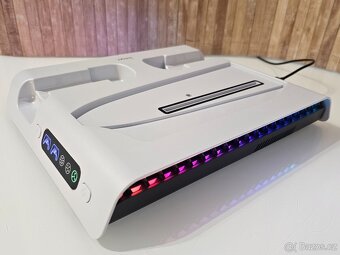 MULTIFUNKČNÍ NABÍJECÍ RGB STOJAN S CHLAZENÍM PRO PS5 SLIM - 5
