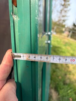 Hliníkové dveře prosklené - 5