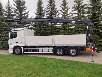 Mercedes-Benz ACTROS 2643 6x2 - valník s hydraulickou rukou - 5