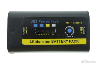 BATMAX USB-F770C NP-F770 baterie 6400 mAh s USB-C - 5