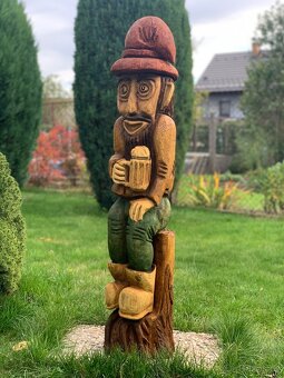 Dřevěná socha - 5