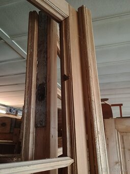 staré dveře dvoukřídlo 232 - 5