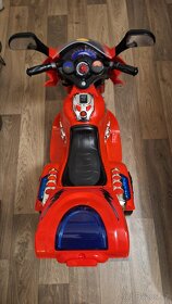 Dětská elektrická motorka se zvukovými efekty - 5