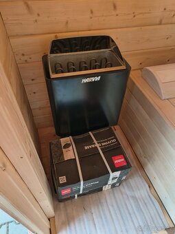 Saunový domek, chladicí káď, SAUNABOX Harvia 8kW - 5