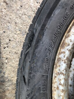 205/75 R16 C ZIMNÍ PNEU + KOLA NISSAN ATLEON LEVNĚ - 5