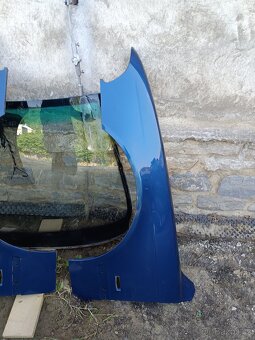 BMW E39 přední blatníky ,dveře topas BLAU - 5