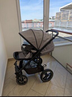 Kočárek Moon Nuova dvojkombinace s redukcí na autosedačku - 5