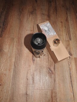 Laděný výfuk celonerezový matný Nový - 5