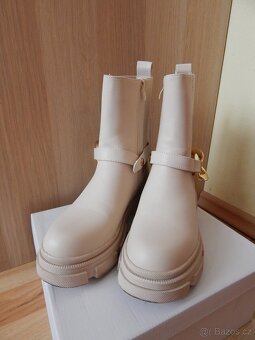 Dámské lehký boty na zip, vel. 38 - 5