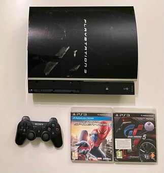 SONY PlayStation 3 / PS3 80GB FAT (Model No.: CECHL04 PAL) - 5