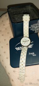 Dívčí hodinky Bentime s koženým řemínkem+originál krabička - 5