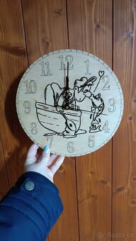Dřevěné hodiny - 5