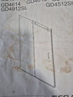 Sprchové dveře do niky 125cm - 5