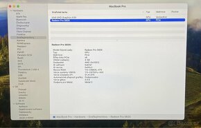 MacBook Pro 15 2018 /32GB RAM/Intel i7/512GB SSD/Záruka - 5
