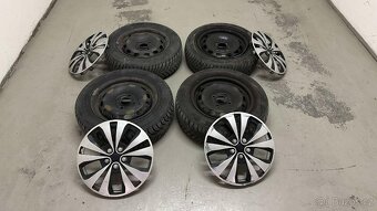 Ford Fiesta MK7 - celoroční pneu 175/65R14 + ráfky - 5