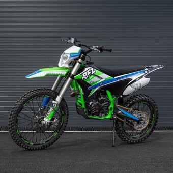 Pitbike Leramotors Thunder 250ccm, 21/18, zelená - 5