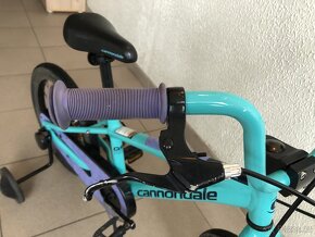 dětské kolo Cannondale trail 16, včetně balančních koleček - 5