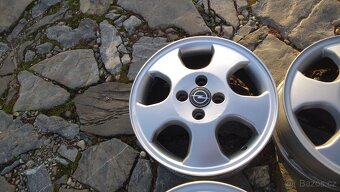 prodám originál al kola 15 4x100 na OPEL - 5