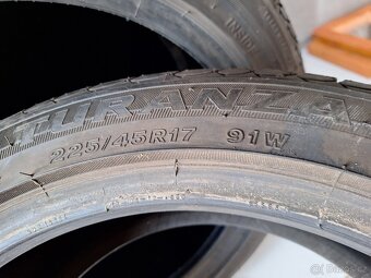 Prodám letní pneu 225/45/17 Bridgesrone - 5