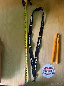 Carhartt klíčenka 43cm | černá | + 2. tužky - 5